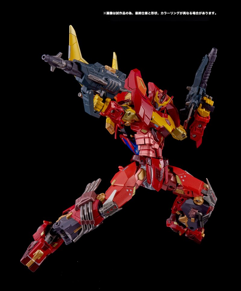 AMT-01 Rodimus New Official Figure Images from Project T-Spark
